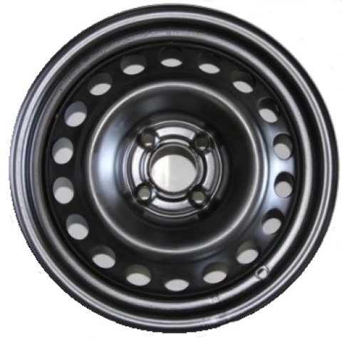 Steel Renault W5.5 R14 PCD4x100 ET43 DIA60.1 черный